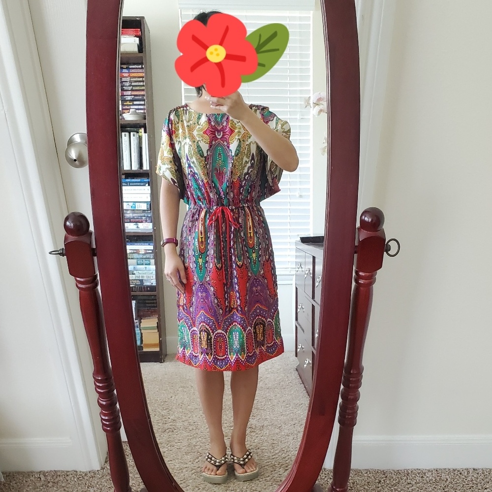 Like new ICE symetric silky dress